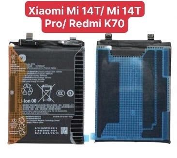 Pin Xiaomi BM5W / Redmi K70 / K70 Pro / Poco F6 Pro / Mi 14T / Mi 14T Pro - 5000mAh Zin