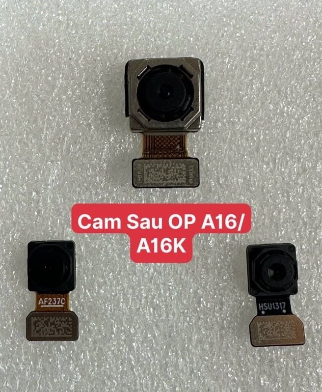 Camera Sau Oppo A16 / A16K Zin Bóc Máy (Bộ 3 Cái)