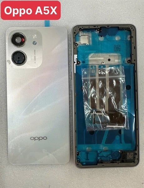 Vỏ Bộ Oppo A5X Zin - Trắng
