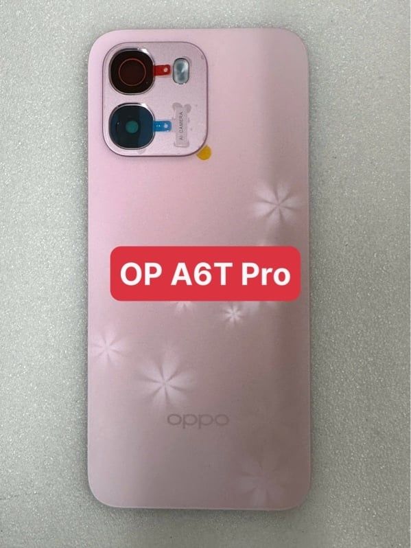 Lưng Oppo A6T Pro Zin - Hồng + KC