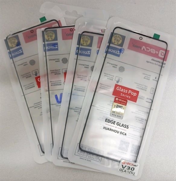 Kính Liền Keo Vivo V30 - 5G / V30 Pro -5G / S18 / S18 Pro / S19 Pro / V40 / V40 Pro / T3 Ultra (kính cong)