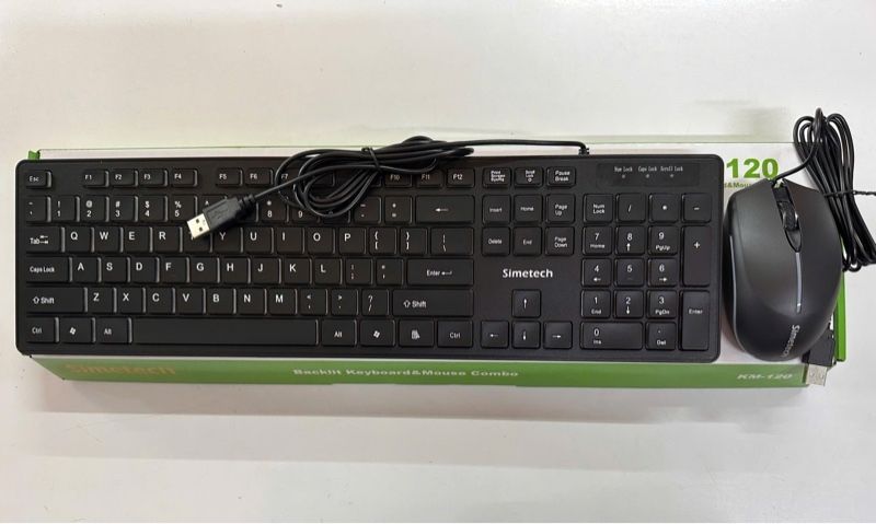 Combo Bàn Phím + Chuột Simitech KM - 120 ( có đèn Led )