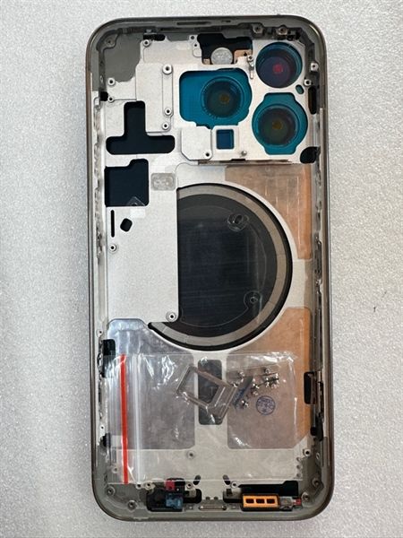 Vỏ Bộ Iphone 15 Pro Max 5G - Zin ( Full PK ) - Xám Titan (kg ks)