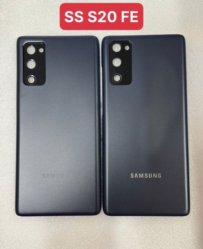 Lưng Samsung S20FE / S20 FE Đen + KC