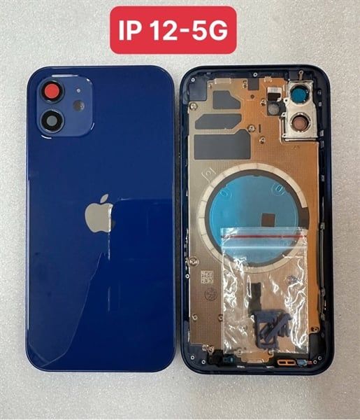 Vỏ Bộ Iphone 12 5G - Xanh Dương (Full PK)