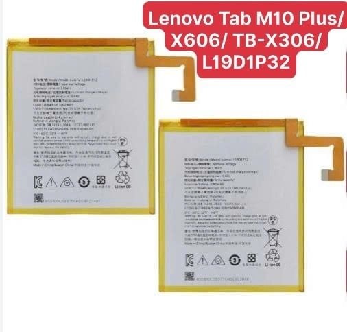 Pin Lenovo Tab M10 Plus / X606 / M10HD / TB - X306 / L19D1P32 Zin