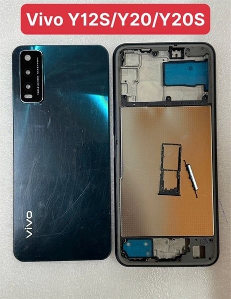 Vỏ Bộ Vivo Y12S / Y20 / Y20S - Xanh Đen