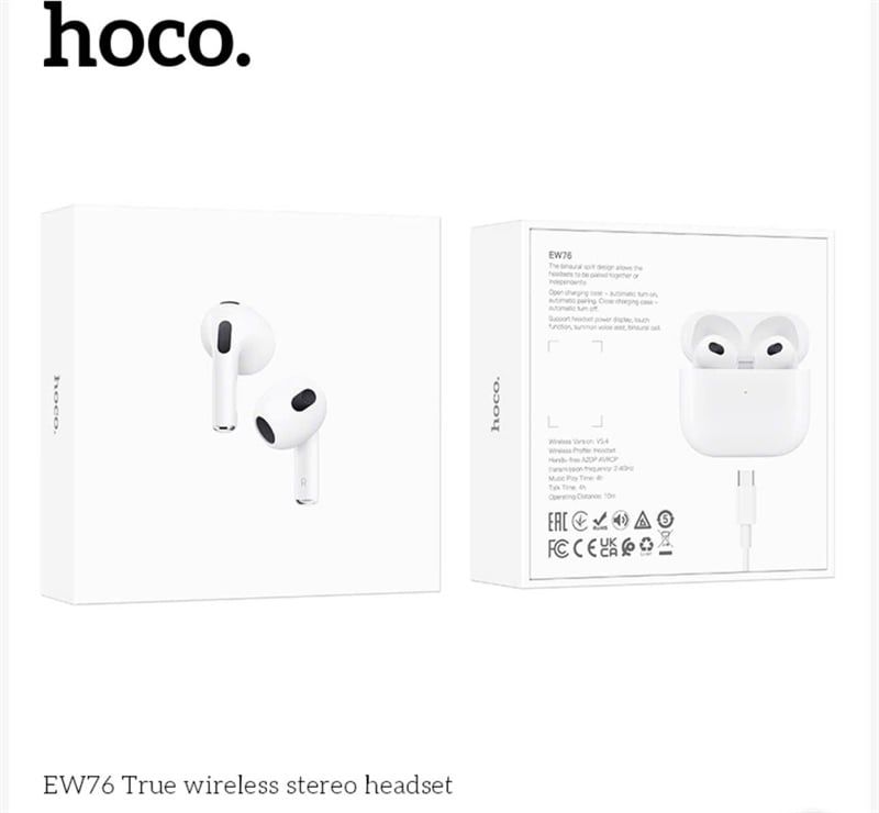 Tai Nghe Airpod - Hoco EW76 / pin 4H