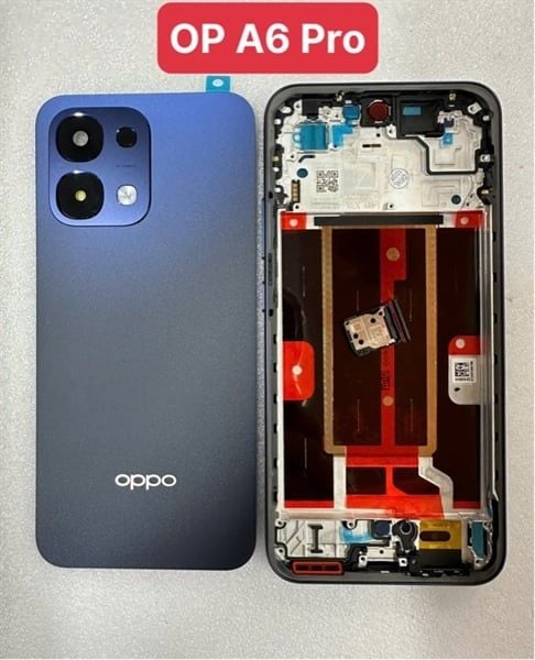 Vỏ Bộ Oppo A6 Pro - Zin Xanh Đen KS