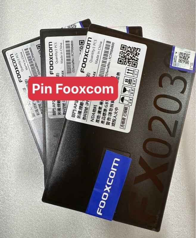 Pin Iphone X - Foxconn ( 1ICP4/35/59 - 1ICP4/39/58 ) - DLC 3500mAh