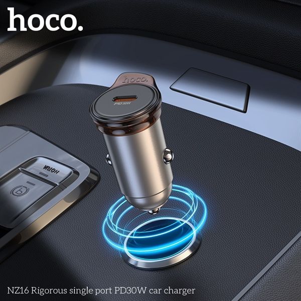 Cóc Sạc Xe Ô Tô - Hoco NZ16 - Sạc Nhanh 30W