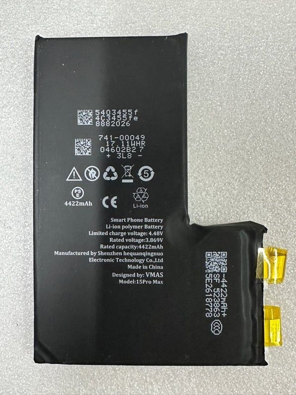 Cell Pin Iphone 15 Pro Max - VTH 4422mAh