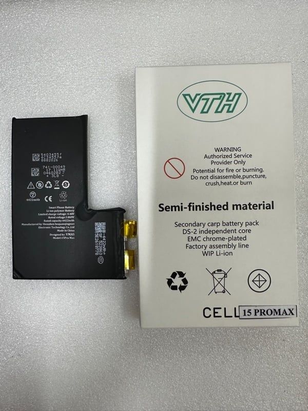Cell Pin Iphone 15 Pro Max - VTH 4422mAh