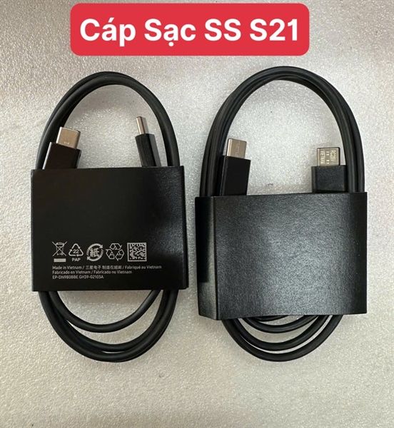 Cáp Sạc C2C - Samsung S21 (sl10-1/30-2/50-3)