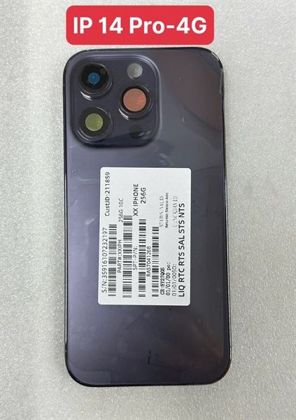 Vỏ Bộ Iphone 14 Pro - 4G Zin - Tím ( bản có khay sim)