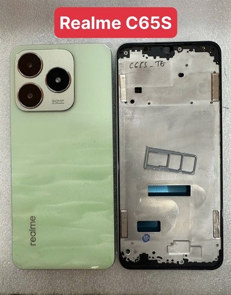 Vỏ Bộ Oppo Realme C65S Zin - Xanh Lá