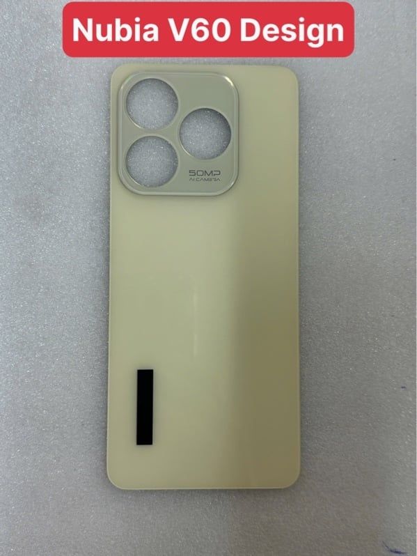 Lưng ZTE Nubia V60 Design Vàng (ko KC)