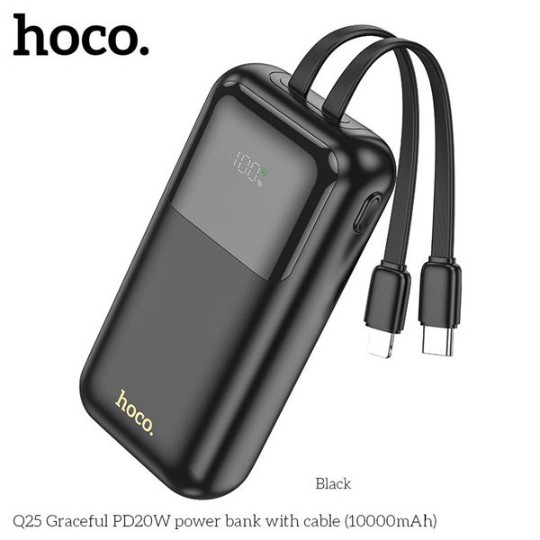 Pin Dự Phòng Hoco Q25 - 10000mAh - Sạc Nhanh 20W