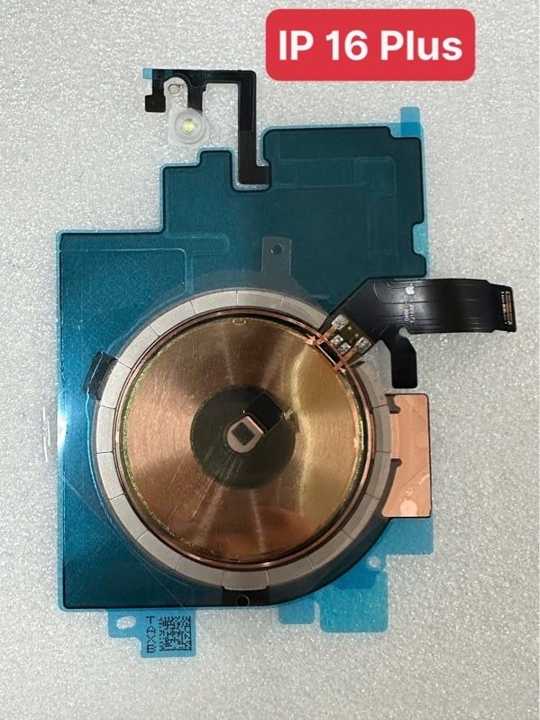 Dây Nút Nguồn + Dây Âm Lượng (DNAL) + Vỹ Sạc Nhanh Không Dây Iphone 16 Plus