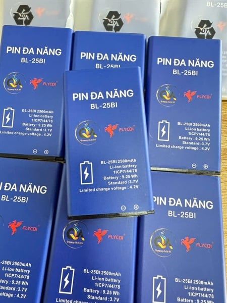 Pin Máy Phím 4G : Đa Năng BL-25BI / G6 / G600 - Dùng Chung Nhiều Mã Máy Masstel IZi 230 / IZi T2 / IZi 26 / IZi 30 ...