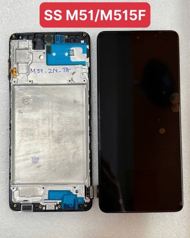 Màn Hình Samsung M51 - Zin New - Khung Đen ( Amoled )