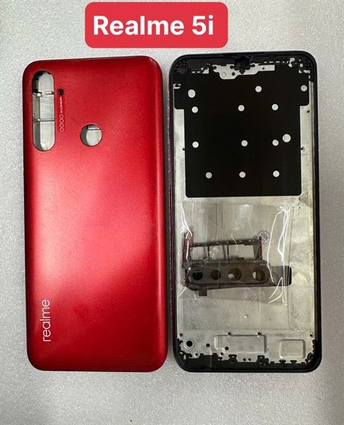 Vỏ Bộ Oppo Realme 5i Zin - Đỏ