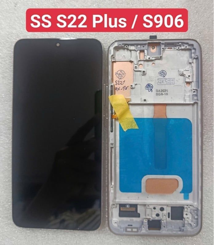 Màn Hình Samsung S22 Plus / S906 Khung Phôi To / QX - Trắng