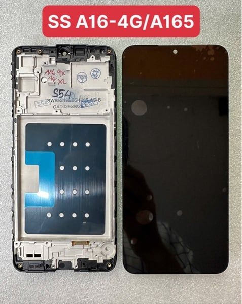 Màn Hình Samsung A16 - 4G / A165 - QX - Khung - ( khung có chữ LTE là 4G)