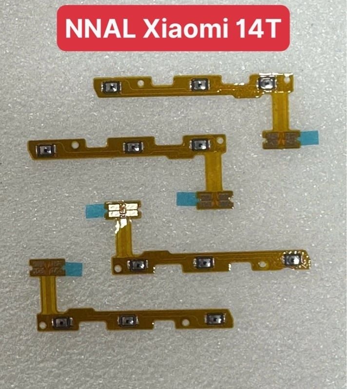 Dây Nút Nguồn + Âm Lượng Xiaomi 14T / Mi 14T / 14 Pro / Redmi Note 14 - 4G/ 5G / Note 14 Pro 4G/ Pro 5G