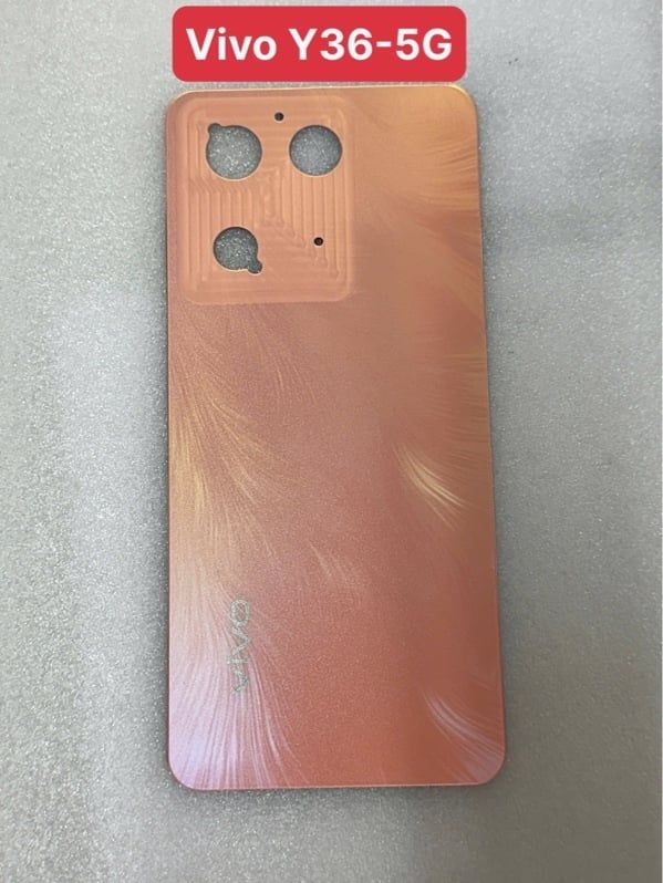 Lưng Vivo Y36 5G - Cam Zin