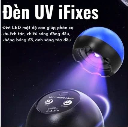 Đèn UV iFixes iUV66 - Sạc Pin, Cầm Tay - Sấy Khô Keo Nhanh