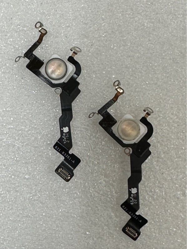 Cụm Dây Nút Nguồn + Âm Lượng + Đèn Flash + Mic ( cáp on/off - flex)- Iphone 13 Pro - Zin Bóc Máy