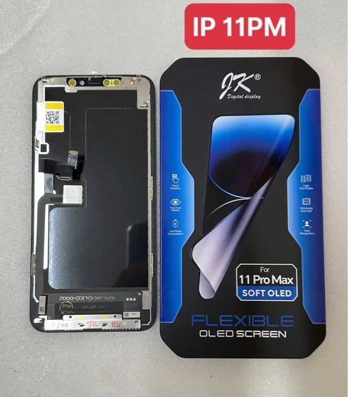 Màn Hình Iphone 11 Pro Max - JK / Oled Phôi Dẻo ( sàn được ic )