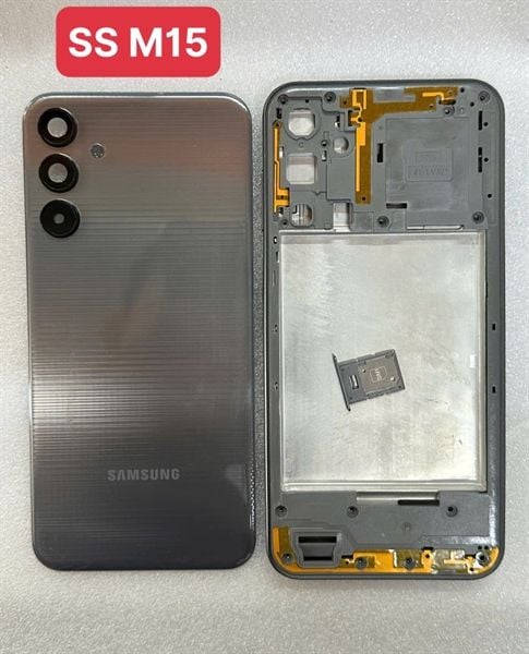 Vỏ Bộ Samsung M15 Zin - Xám ( có KC + Sim )