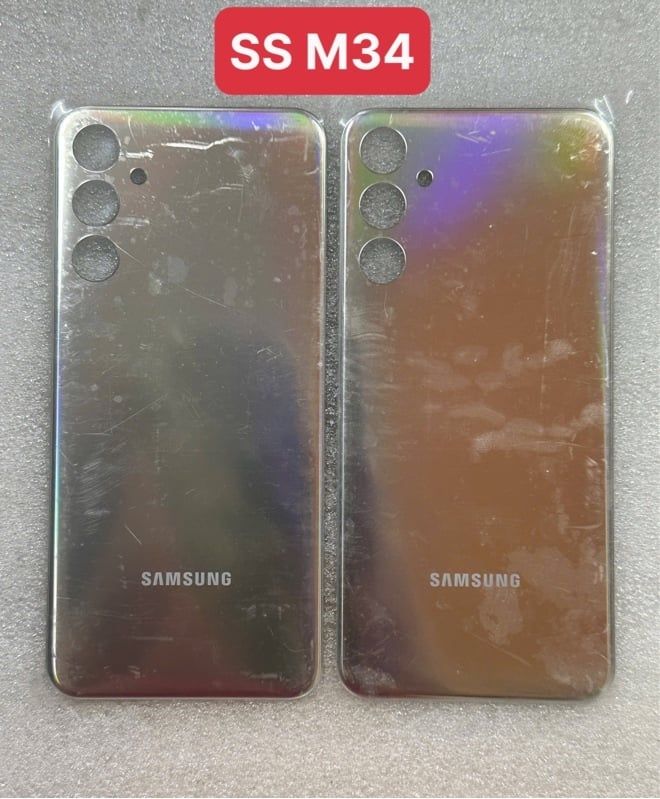 Lưng Samsung M34 Bạc ( ko KC)