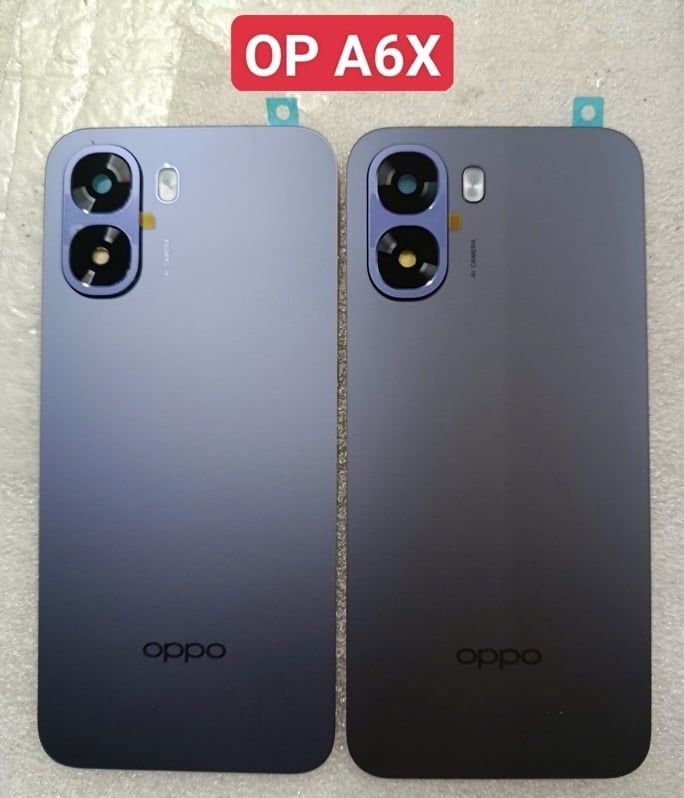 Lưng Oppo A6X / A6T Zin - Tím Đậm + KC