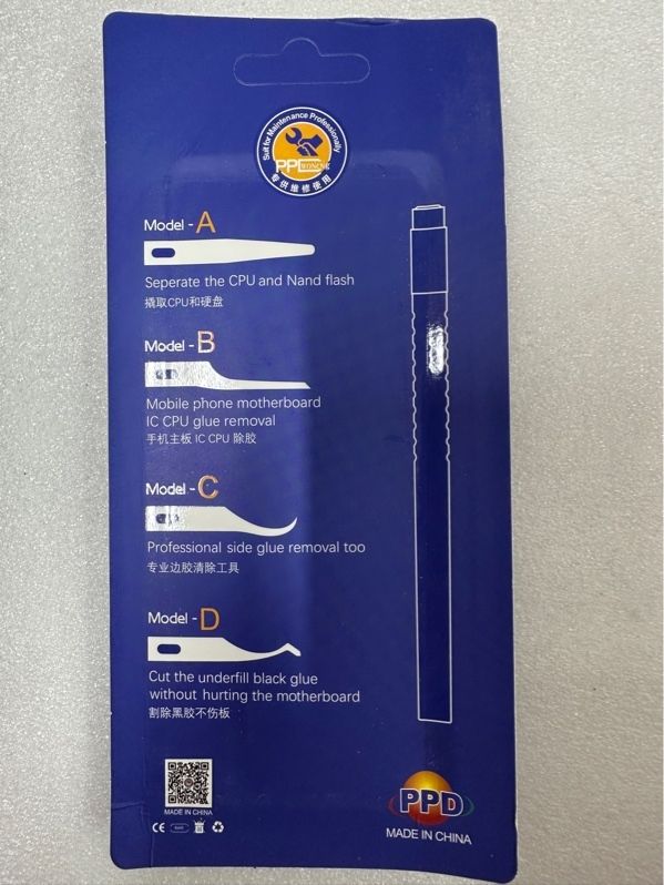 TBSC - Bộ Dao Đục Làm Main 1 Cán 4 Lưỡi PPD Woneng