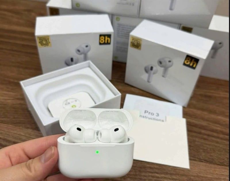 Tai Nghe Airpods Pro 3 - Hổ Vằn - Loại 1 - ANC Chống Ồn (pin 4-5h) (sl5-1/10-2/20-5/50-10)