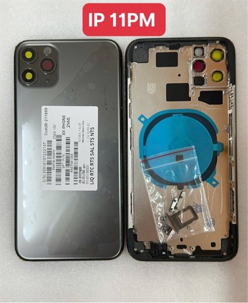 Vỏ Bộ Iphone 11 Pro Max Zin - Đen ( Full PK )