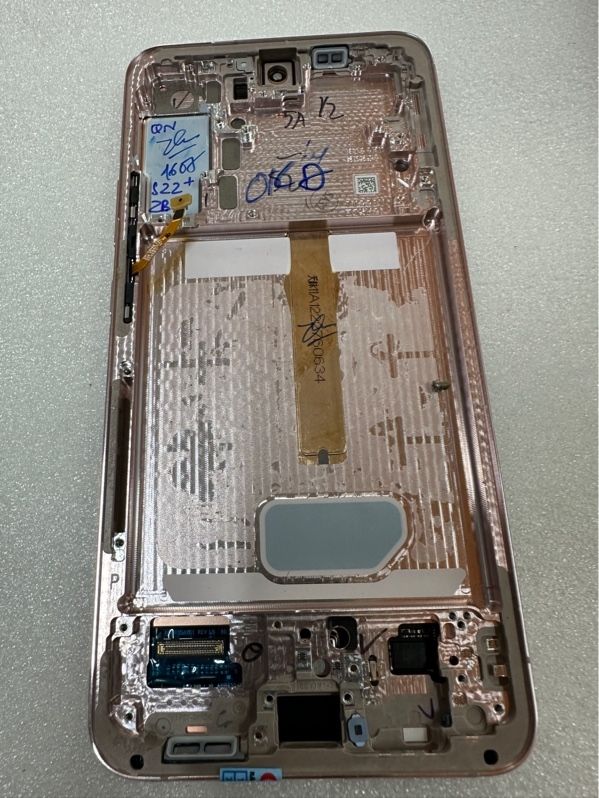 Màn Hình Samsung S22 Plus / S906 - Zin Bóc Máy - Khung Vàng ( Amoled ) (mèo nhẹ)