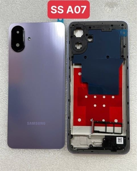 Vỏ Bộ Samsung A07 Tím Zin (Full)