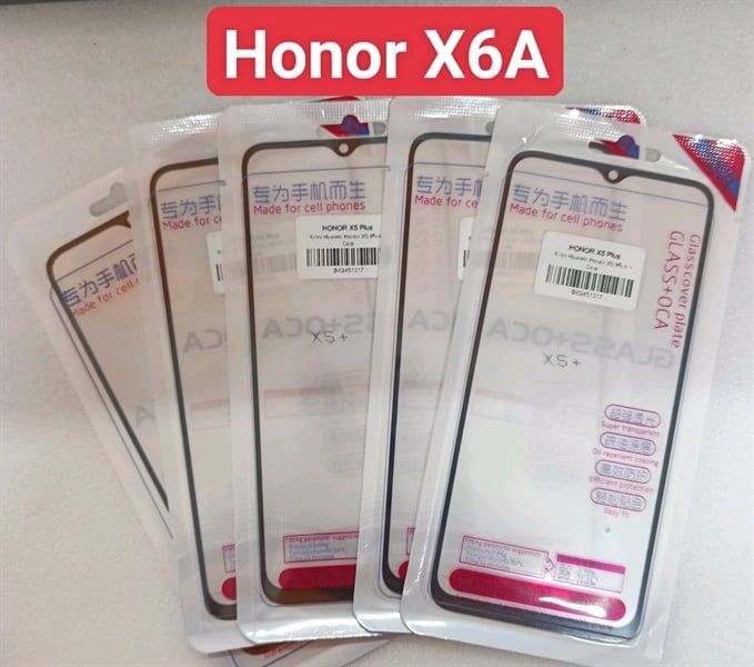 Kính Liền Keo Huawei Honor X6A / X5 Plus