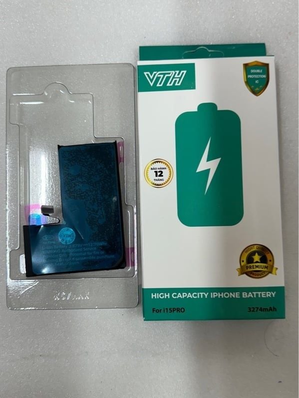 Pin Iphone 15 Pro - VTH - 3274mAh