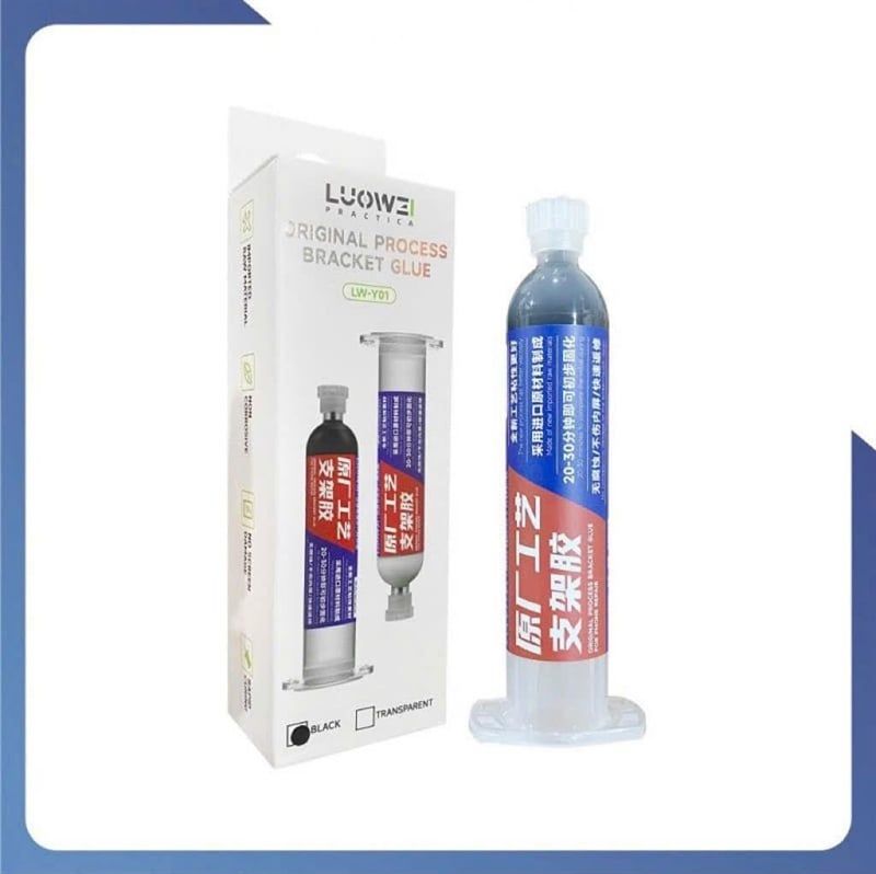 Keo Dán Ron 1 Thành Phần LOUWEI LW - Y01 Đen - Đàn hồi mềm - khô nhanh - Ưu điểm để lâu không bị khô (sl5= 115k)