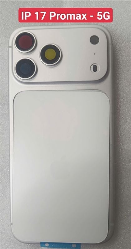 Vỏ Bộ Iphone 17 Pro Max 5G Zin ( Full PK ) - Trắng ( ko ks, ko nút 5G )