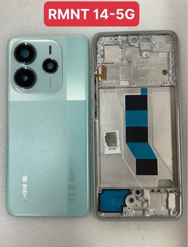 Vỏ Bộ Xiaomi Redmi Note 14 - 5G - Xanh Ngọc + KC + Sim