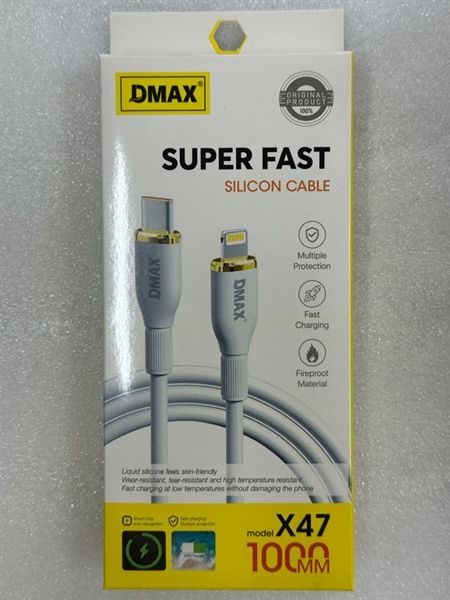 Cáp Sạc Dmax X47 - C.IP- c to iphone - 1m