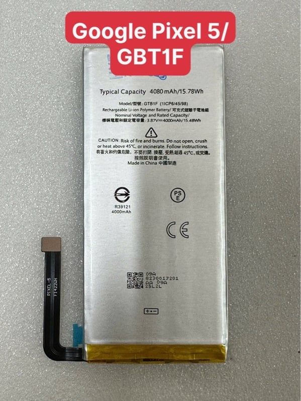 Pin Google Pixel 5 / GTB1F - 4080mAh
