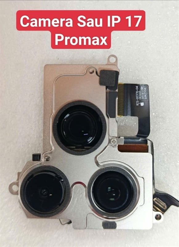 Camera Sau Iphone 17 Pro Max / 17 Pro - Zin