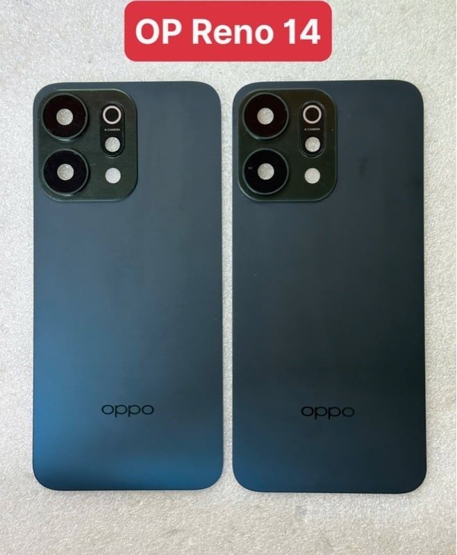 Lưng Oppo Reno 14 - Zin Xanh Rêu (có kc)